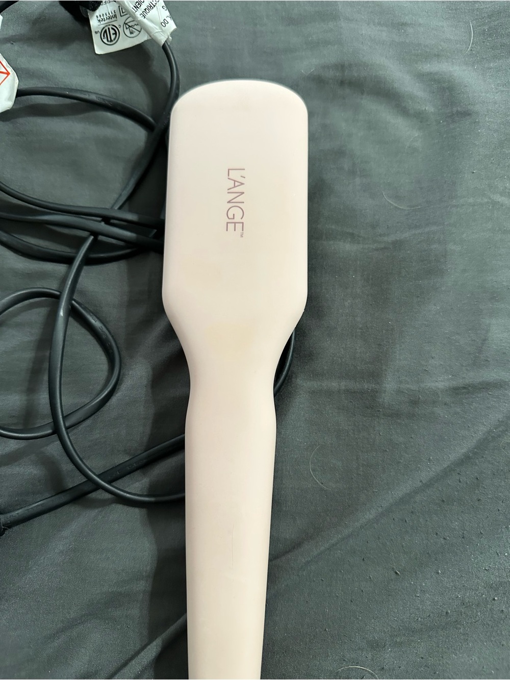 Lange Pale Pink Heated Styling Brush